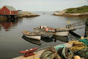 EHS Journal - Fishing Village by Bill Davenport