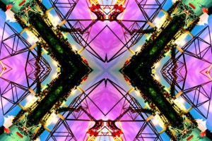 EHS Journal - Tetraeder Kaleidoscope by Night by Oscar Perez